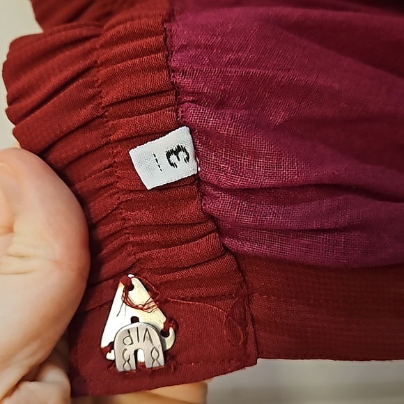 Beautiful cherry red maxi skirt - Picture 3 of 7